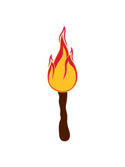 fackel nachtwanderung licht hell feuer flamme heiß brennen verbrennen warm clipart feuerwehr grillen lagerfeuer löschen flammen anzünden feuerteufel verbrannt