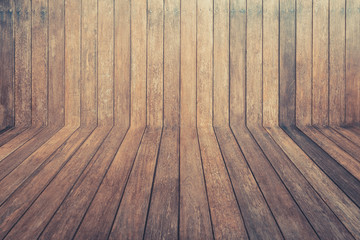 wood board background, wooden panel wall - vintage