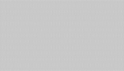 Black honeycomb on a white background. Seamless texture. Isometric geometry. 3D illustration