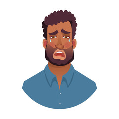 portrait of african man