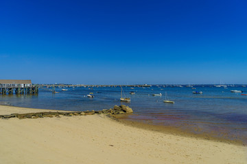 Ships and boats in the Provincetown Marina Cape Cod Provincetown