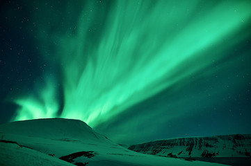 Northern lights in Iceand