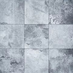 Abwaschbare Fototapete Steine Patchworkfliese mit Steinstruktur - gekachelter Hintergrund