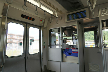 参宮線 車内風景