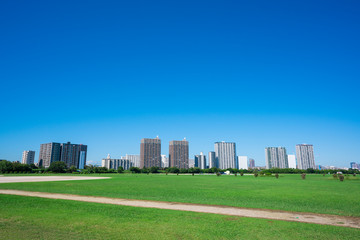 Obraz premium 川崎のマンション群