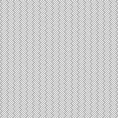 Herringbone pattern. Rectangles slabs tessellation. Seamless surface design with white slant blocks tiling. Floor cladding bricks rounded corner of each. Mosaic motif. Pavement wallpaper