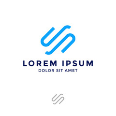 Letter S Minimal Logo