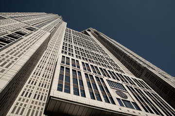 (東京都ｰ都市風景)西新宿にそびえたつ超高層ビル８