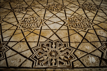 Fototapeta na wymiar Walls of the Alhambra