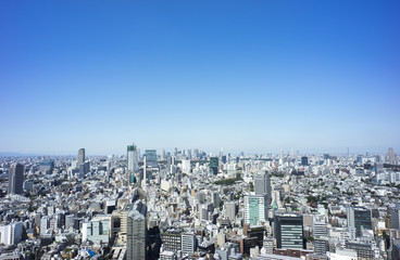 cityscape of tokyo   shinjyuku shibuya meguro