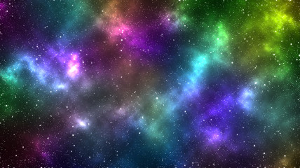 Abstract space background. Universe background. Stars on the space