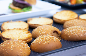 Fresh hamburger Sandwich