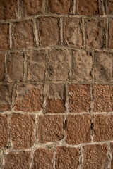 brown brick wall texture background