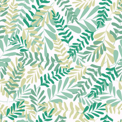 Floral seamless pattern. vector tropical leaves, Fashion, interior, wrapping consept