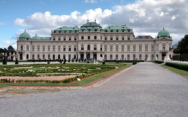 royal palace Belveder, city Vienna, Austria, Europe