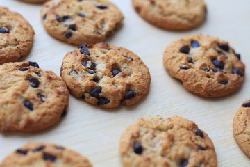 chocolate chip biscuit.
