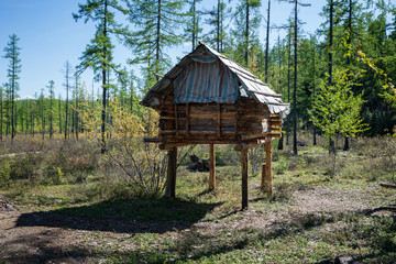 Labaz Evenki in the mountains of the Kodar range