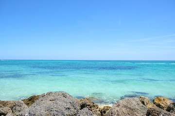 Fototapeta na wymiar Lucayan beach - Bahamas - Paradise Island
