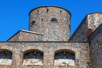 Fototapeta na wymiar Marstrands fortress on the Swedish west coast