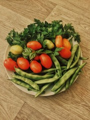 Fruits vegetables vegetatian healthy food