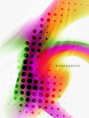 Background abstract fluid colors design