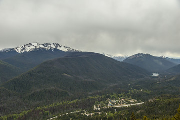Obraz premium Manning Park and Cascade Mountains in British Columbia, Canada