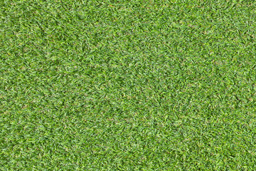Fototapeta premium Green grass field texture top view artificial grass use us sport stadium or construction decor natural concept background