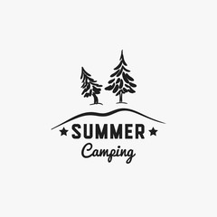 Forest Summer Camp Badge