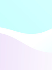 Elegant geometric pattern.  The combination of wavy shapes of different shades of pale, light violet, blue color. 