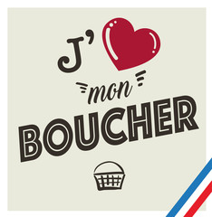 j'aime mon boucher
