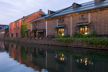 北海道、小樽運河