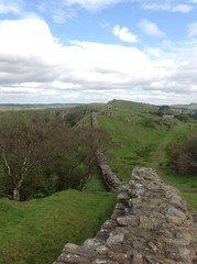 イギリス旅行　ハドリアヌス城壁　歴史探訪