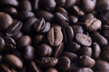Roasted Coffee Beans Background