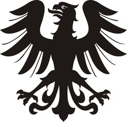 Heraldic eagle