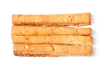 Group of bread sticks