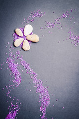 Spa salt and stone treatment