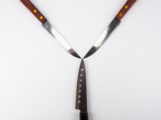 knife isolated on white background