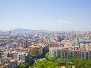 Fototapeta premium サグラダファミリアからの景色