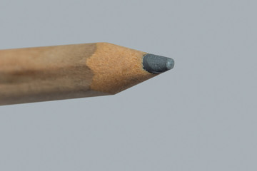 Wooden pencil is macro, soft focus