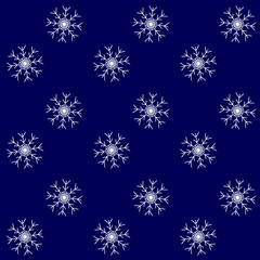 Snow storm pattern background seamless