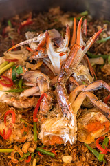 Steamed Crabs vermicelli