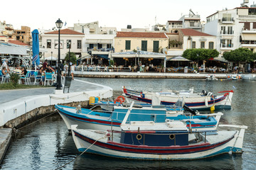 Fototapeta na wymiar boats in harbour