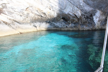 blue sea cave zakynthos