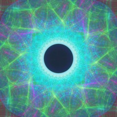 Fractal Artificial Intelligence Robot Eye