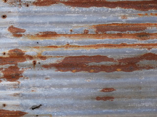 rusty metal roof texture,zinc background