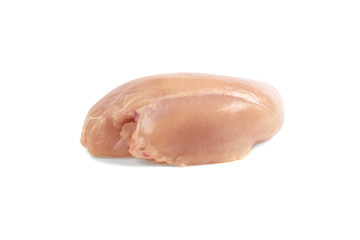 chicken fillet isolated on white background