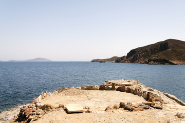 Fototapeta na wymiar coast of greece