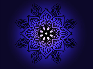 Vector illustration abstract lighting pattern