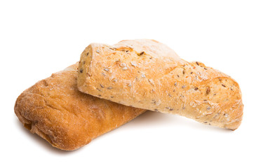 ciabatta isolated