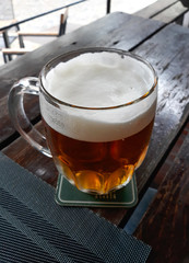 Glass of beer